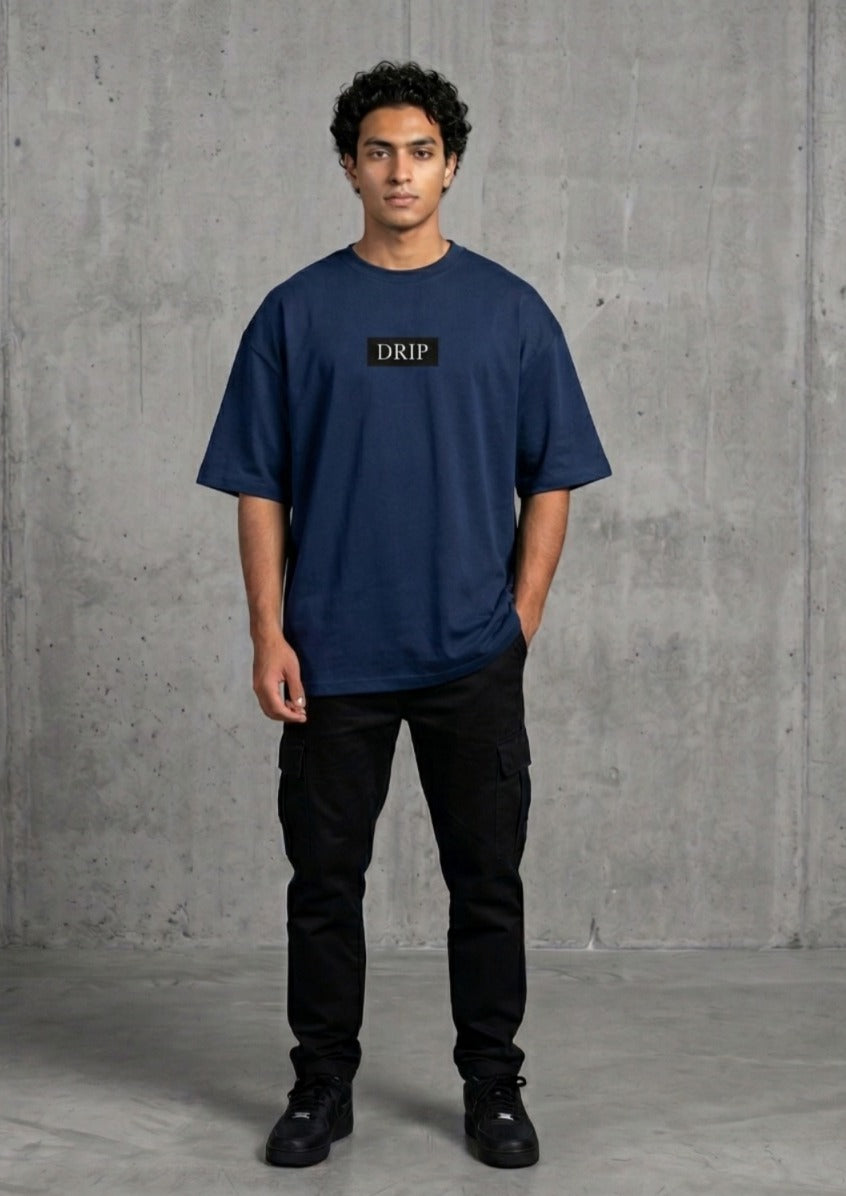 Drip Oversize-Deep Navy