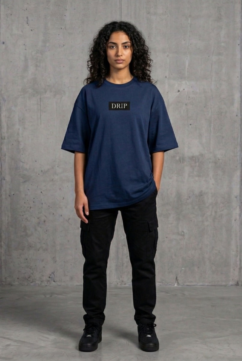 Drip Oversize-Deep Navy